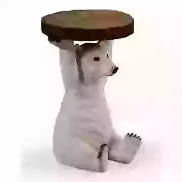 Polar Bear Side Table